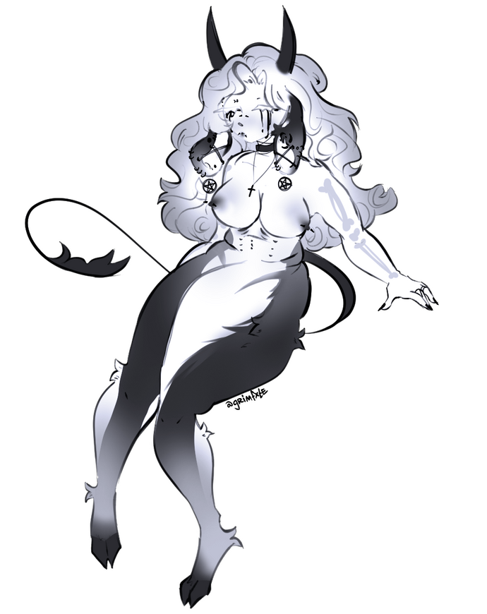 full body slightly shaded